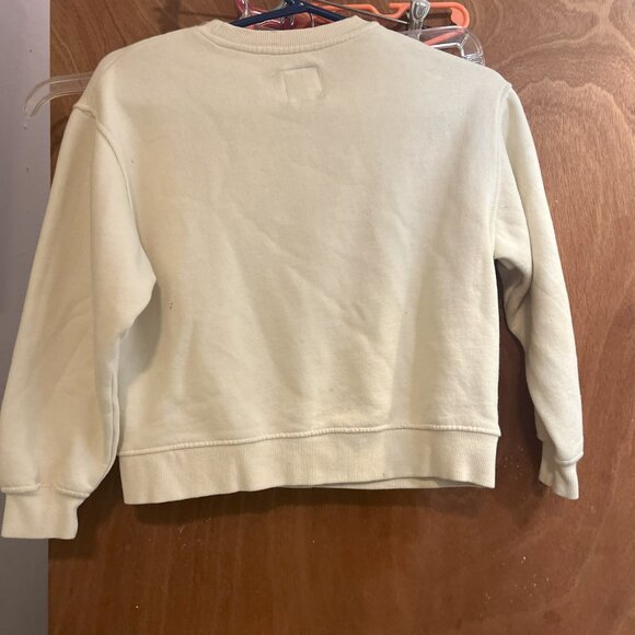 Girl's Crem Color sweater Top by Zara sizze 9 / 10 - Picture 2 of 2